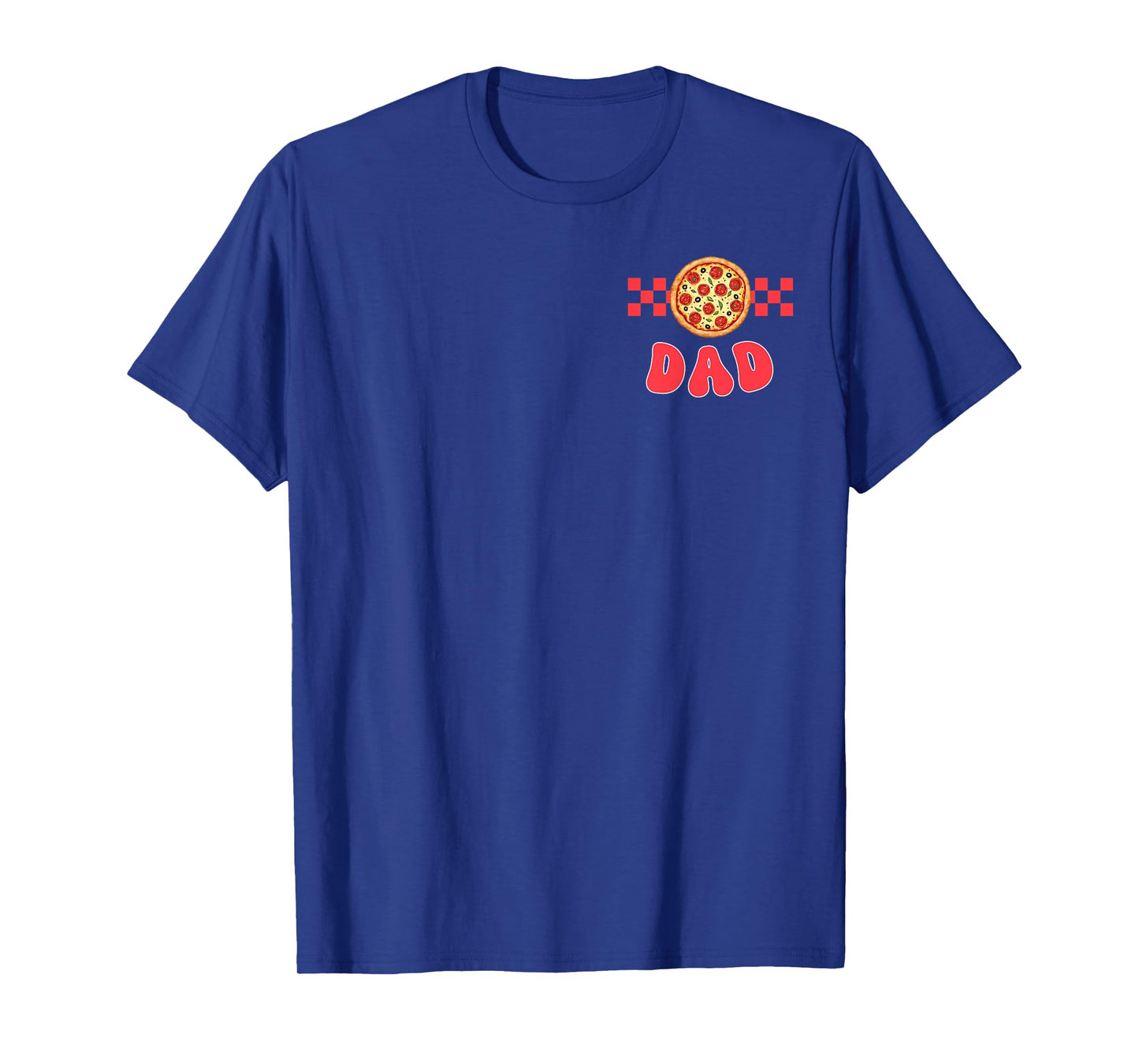 Dad of The First Pizza Birthday Boy Girl Family Matching T-Shirt