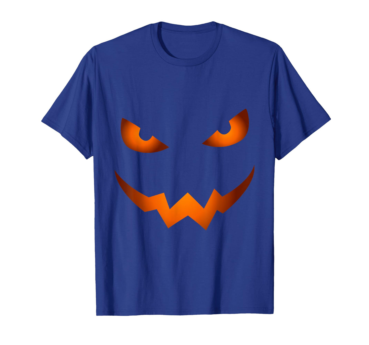 Scary Jack O Lantern Pumpkin Face Halloween Costume T-Shirt