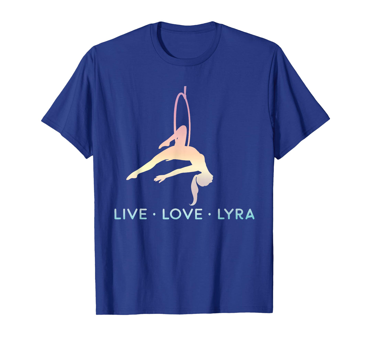 Love Aerial Hoop, Lyra, Live Acrobat Aerial Yoga Gifts T-Shirt