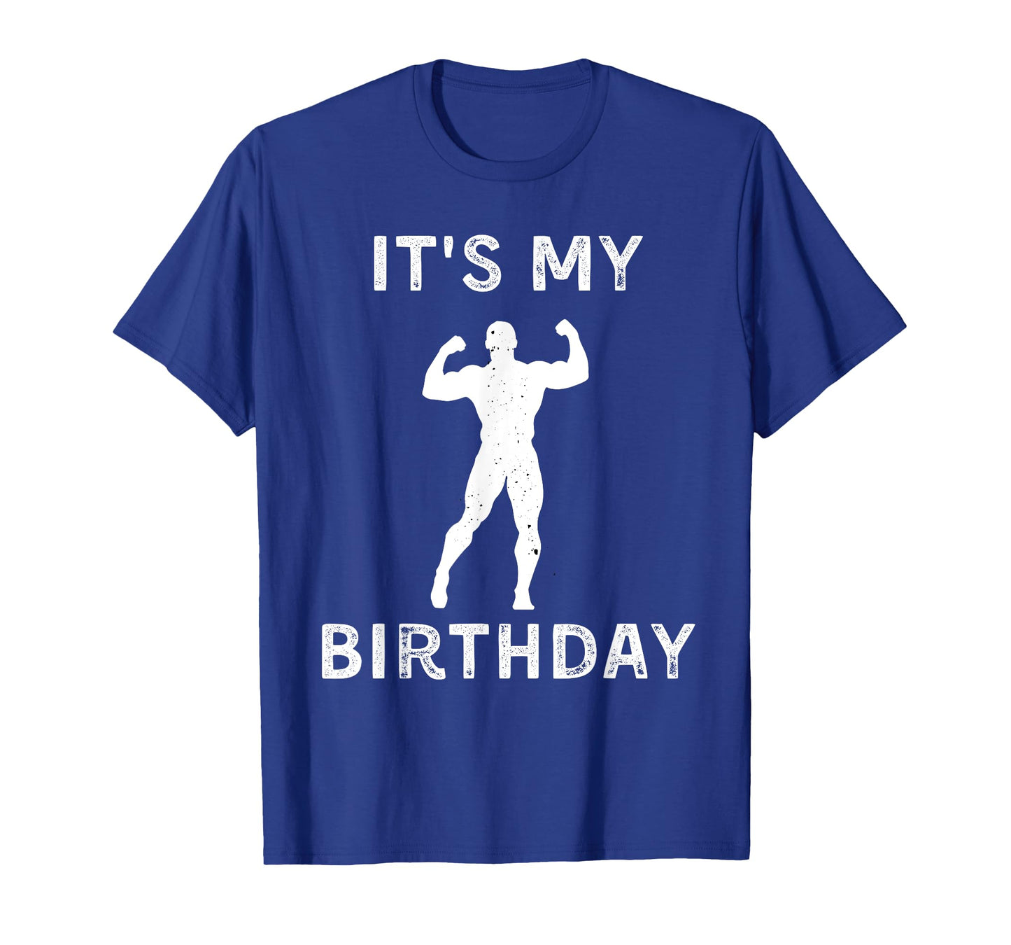 It's My Birthday Lifting Weights Lover Vintage Retro T-Shirt