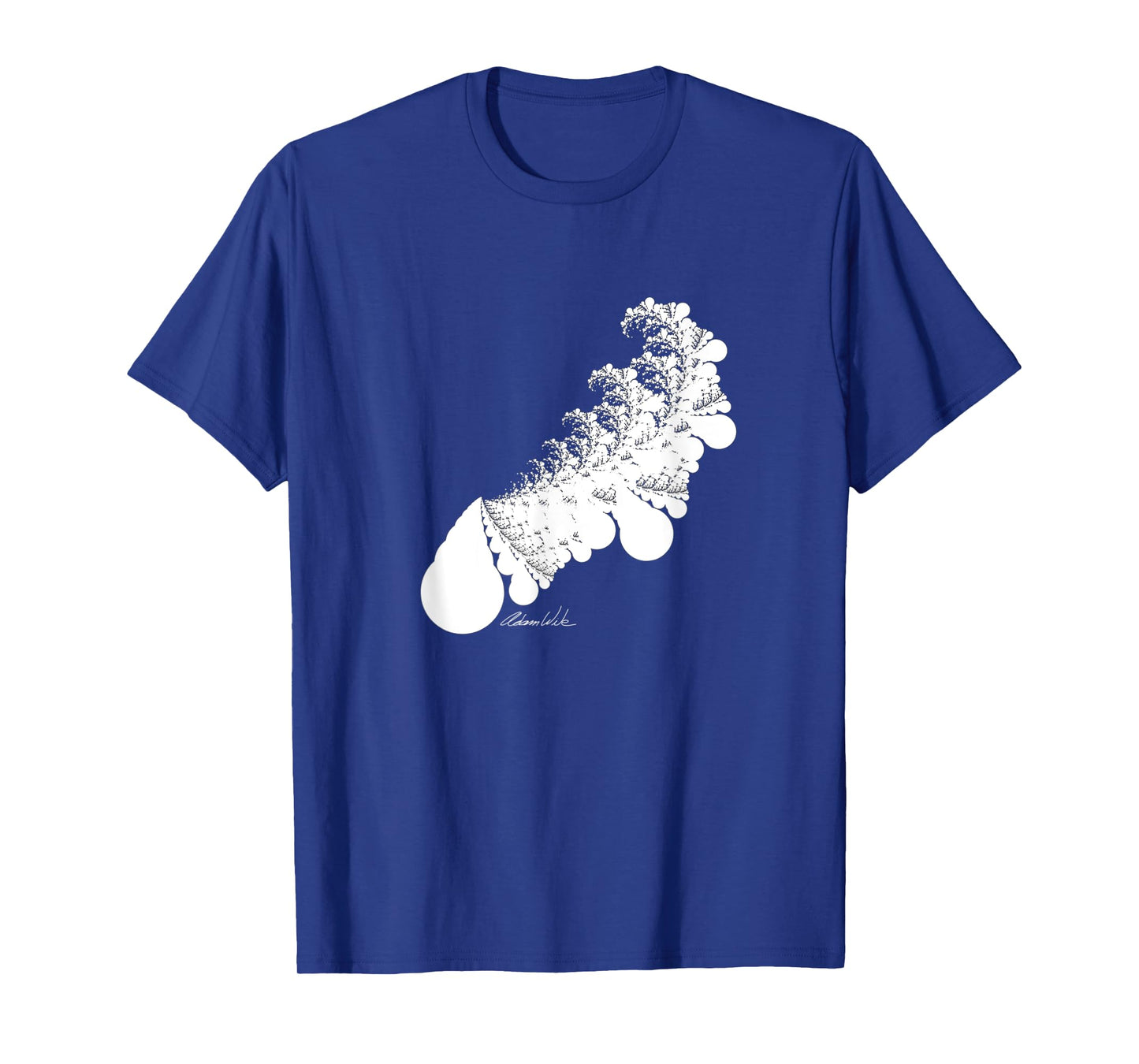Tsunami Big Wave Ink Blot Rorschach Test Art Design T-Shirt