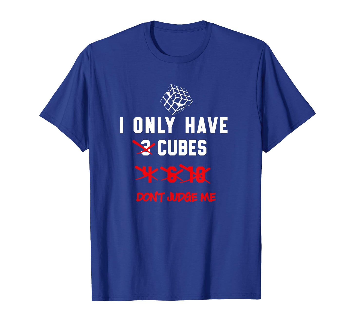 I Only Want Puzzle Cube Funny Speed Cubing Youth Math T-Shirt