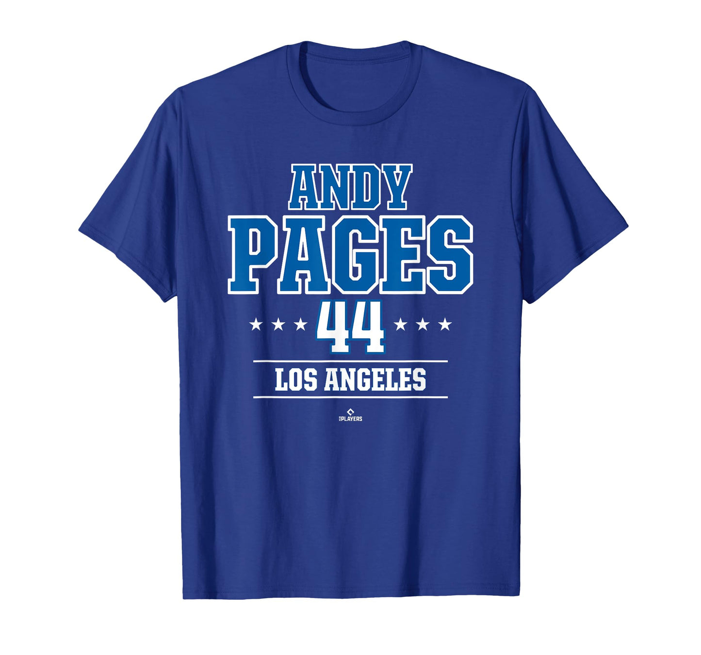 Baseball Star Andy Pages Los Angeles MLBPA T-Shirt