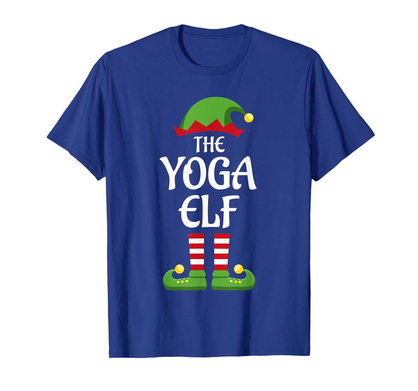 Yoga Elf Family Matching Group Christmas T-Shirt