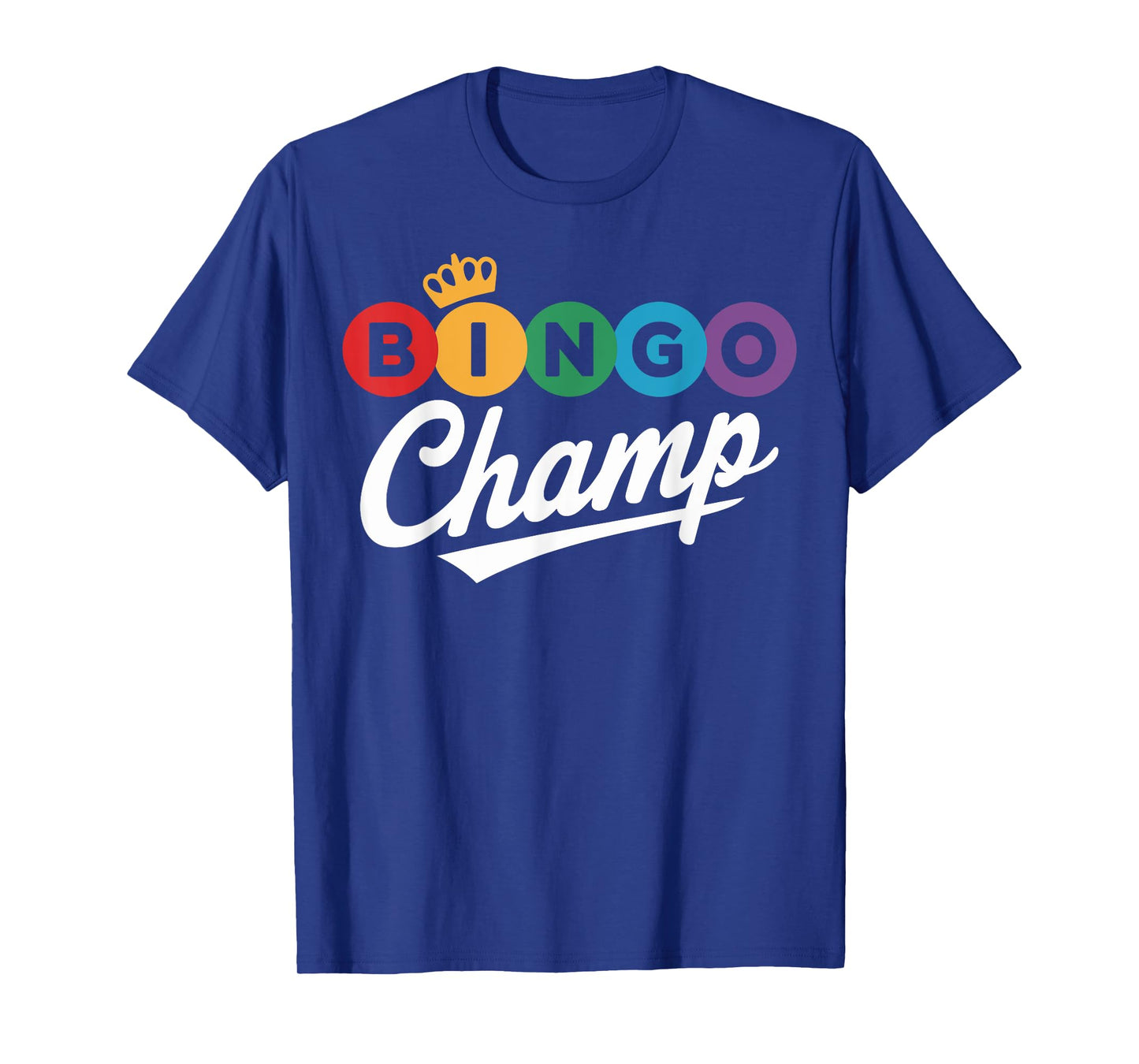 Bingo Champion Winning Strategy Fun Game Night Vibes T-Shirt