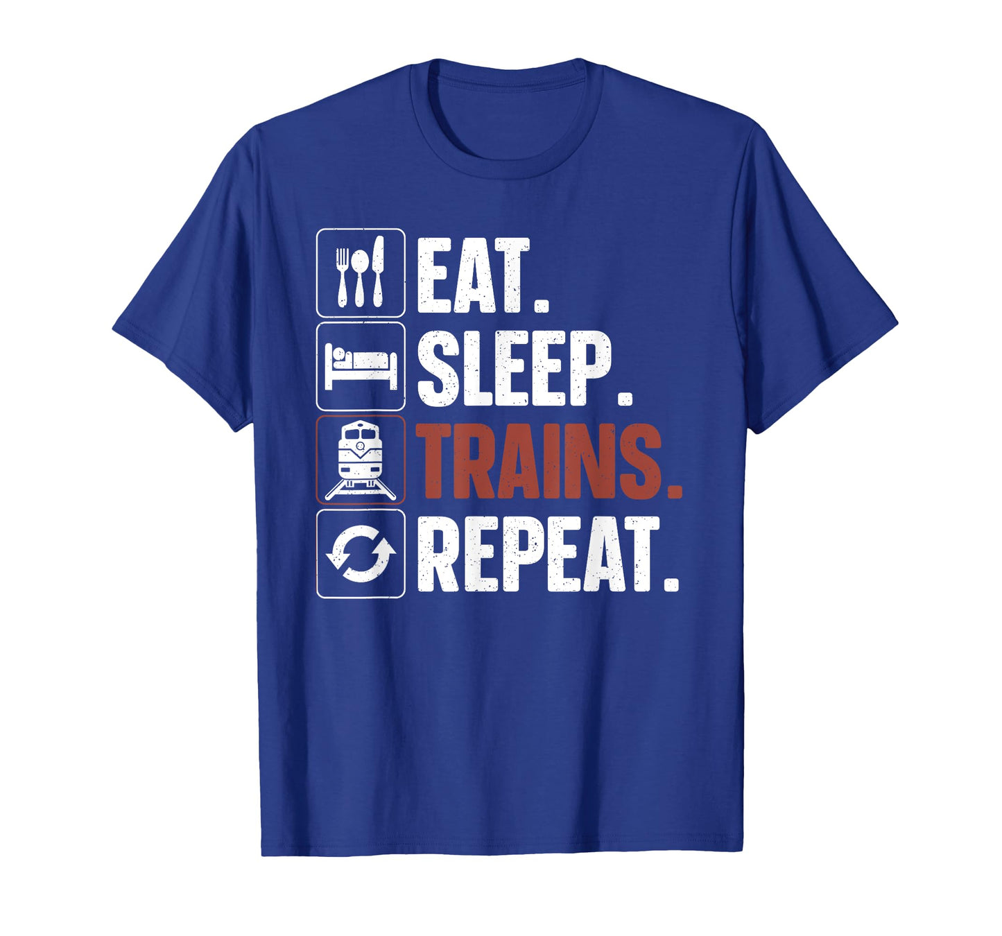 Funny Train Art For Men Women Kids Railroad Train Lovers T-Shirt