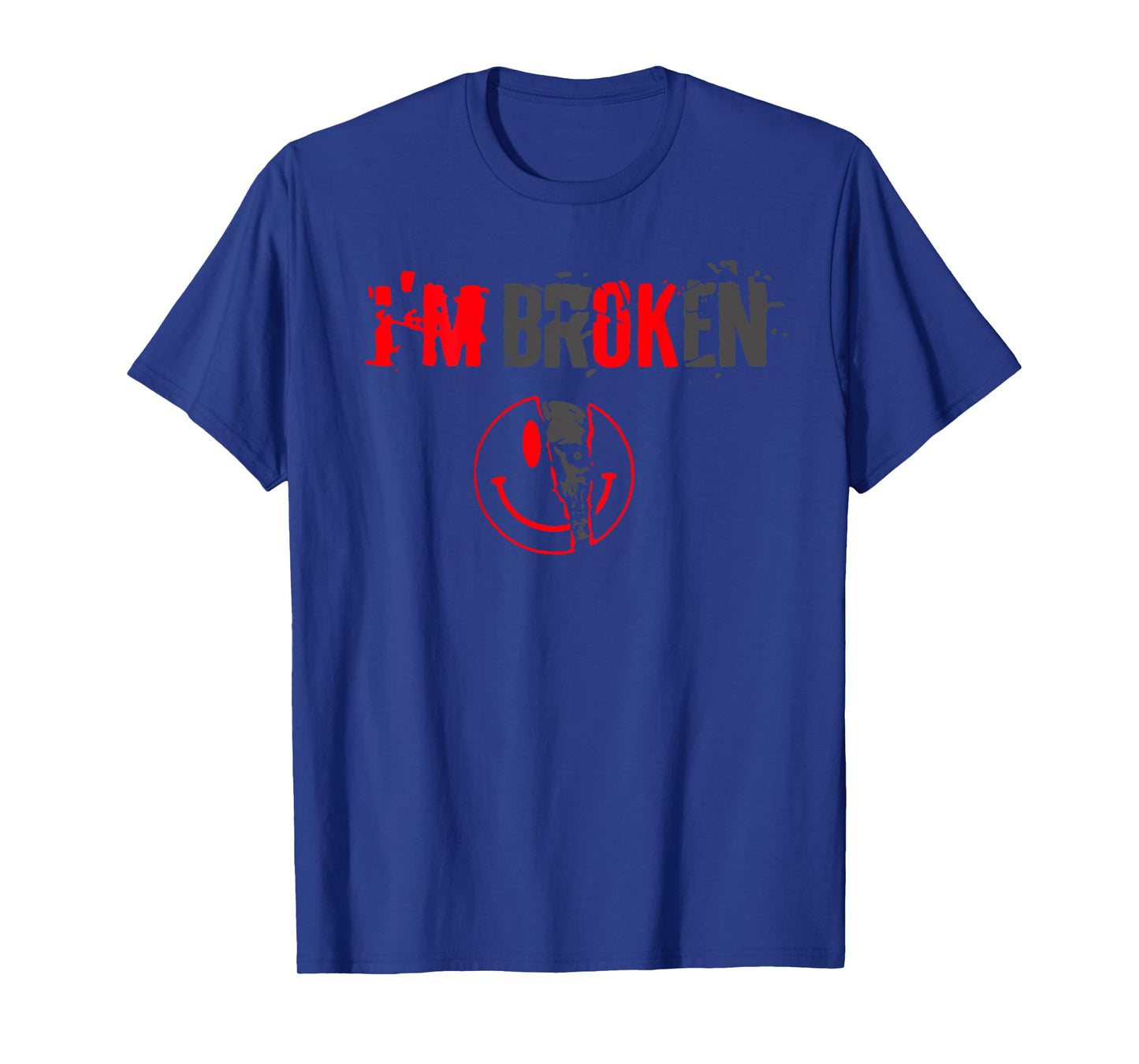 I'm OK Iβm Broken Invisible Skeleton Face (on back) T-Shirt