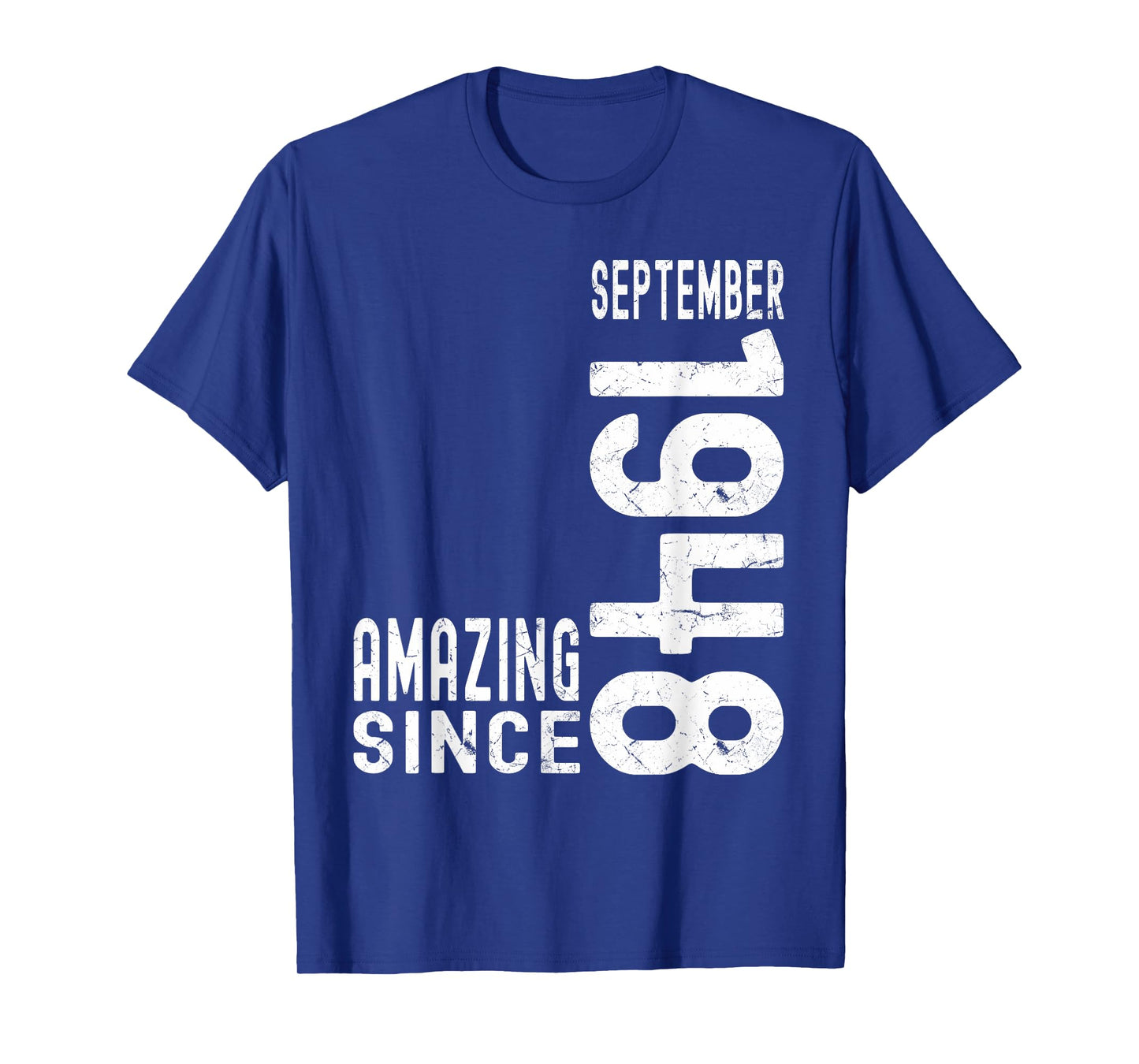 Amazing Since September 1948 Born In 1948 September Birthday T-Shirt