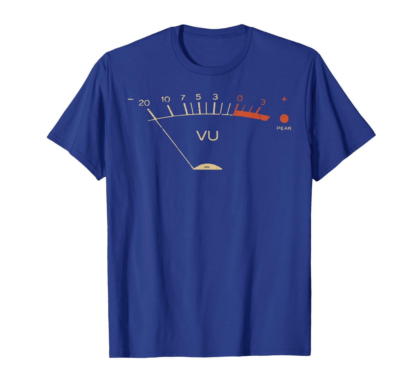 Music Volume Unit Meter Audio Sound Engineer Men Women T-Shirt