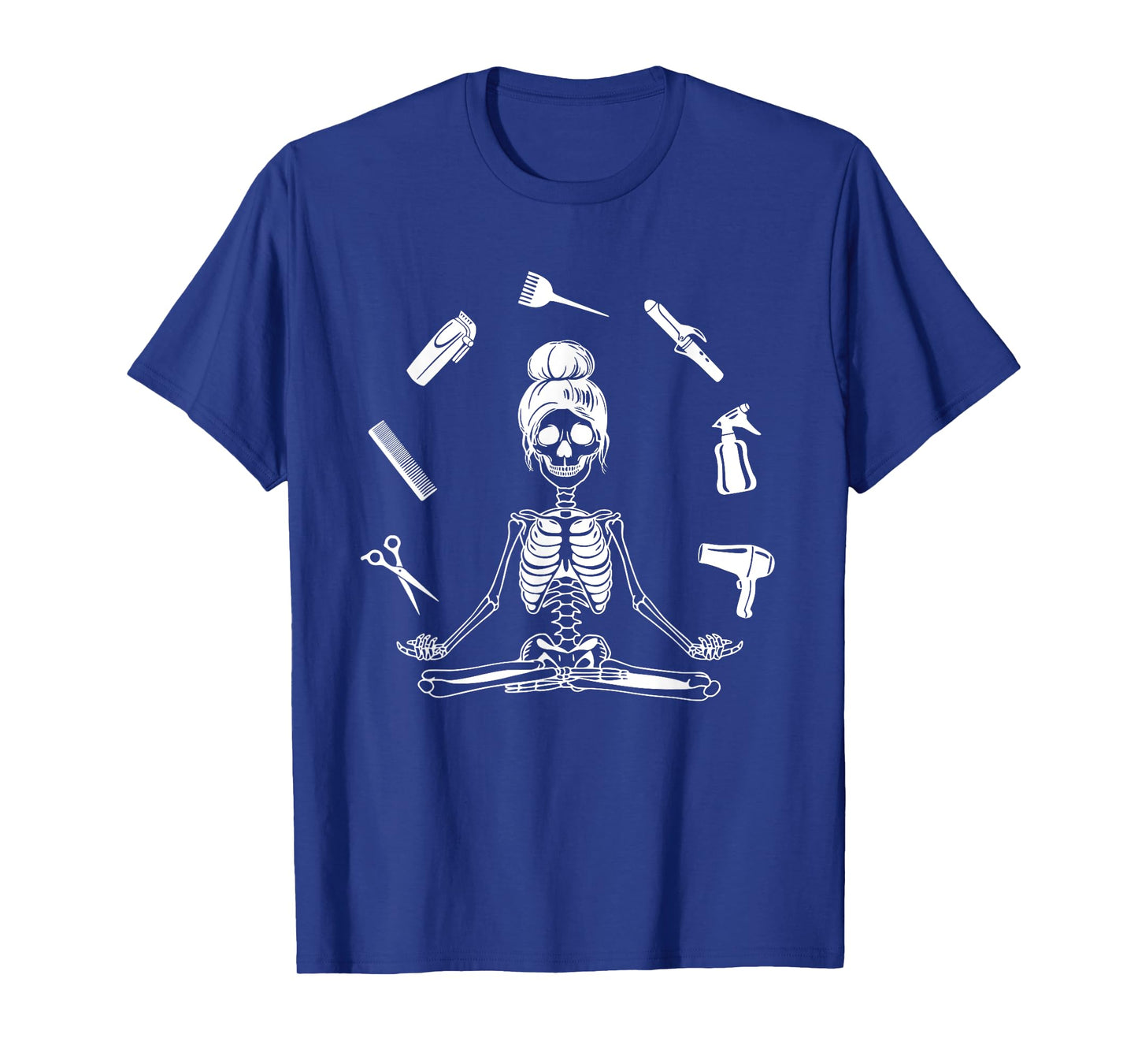Hair Stylist Skeleton Hairdresser Hairstylist T-Shirt