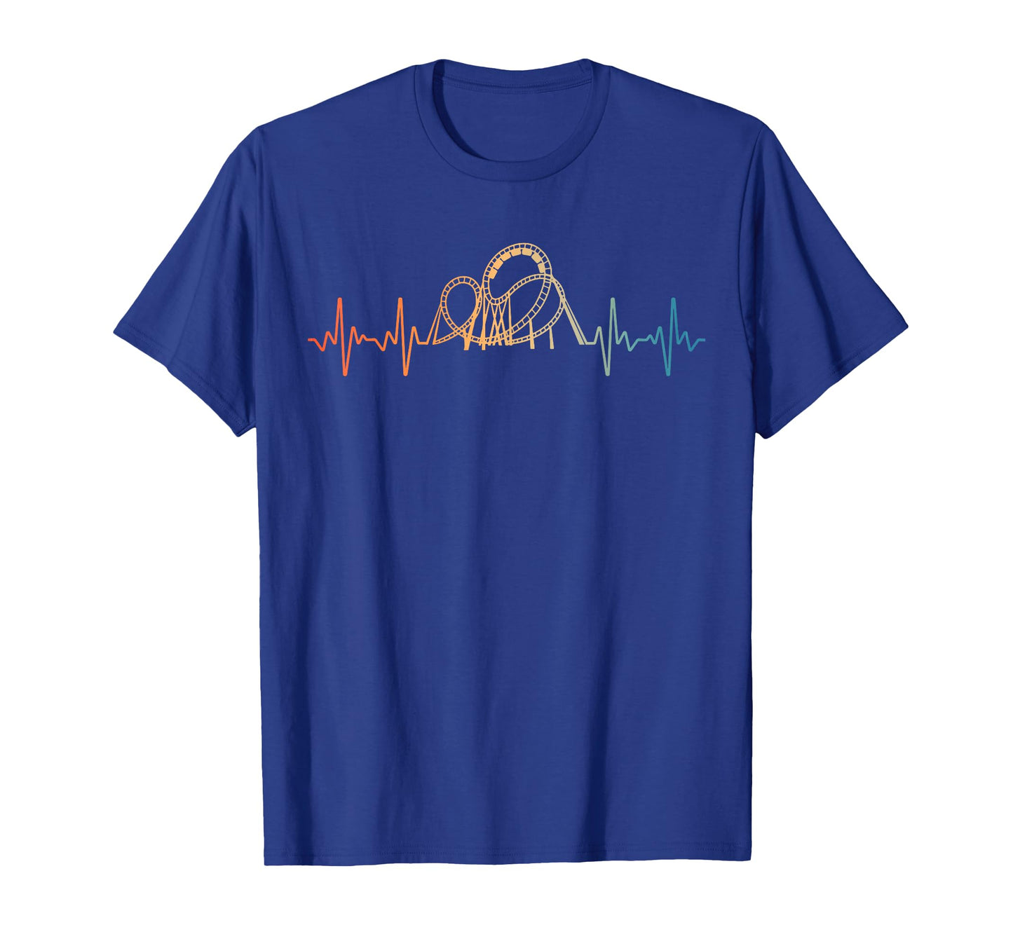 Roller Coaster Art For Men Women Kids Roller Coaster Lover T-Shirt