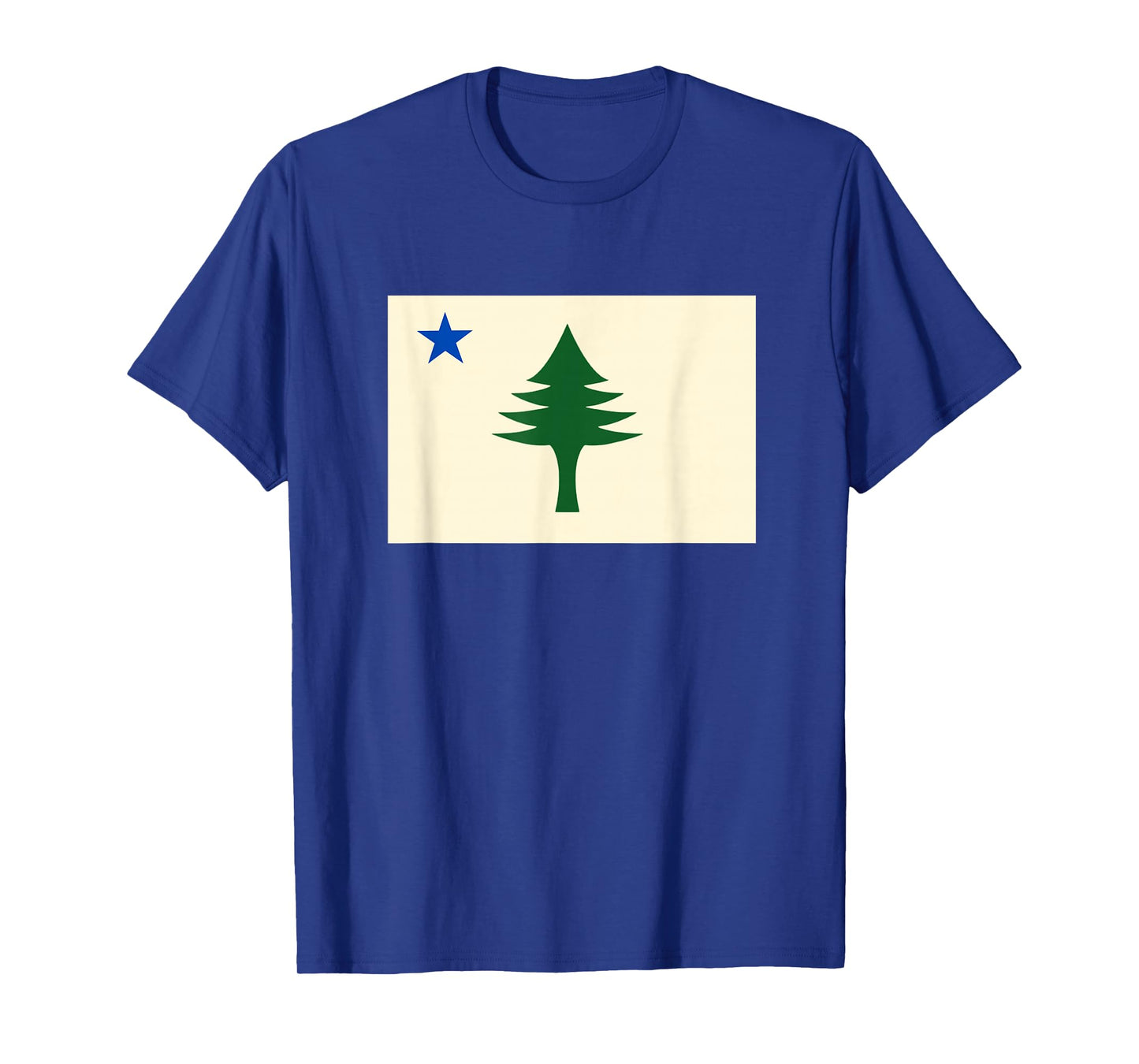Flag of Maine Shirt 1901 Maine State Flag Pine Tree State T-Shirt