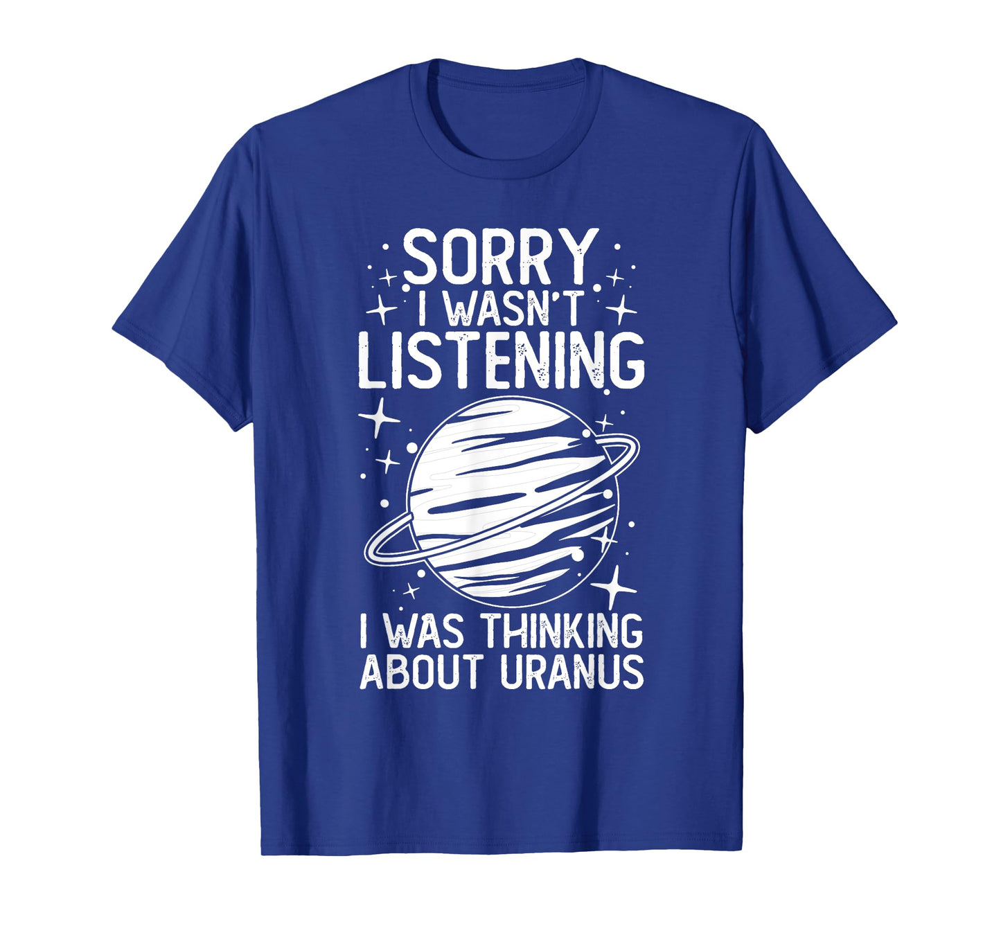 Uranus Planet Ring Solar System Gas Atmosphere Space T-Shirt