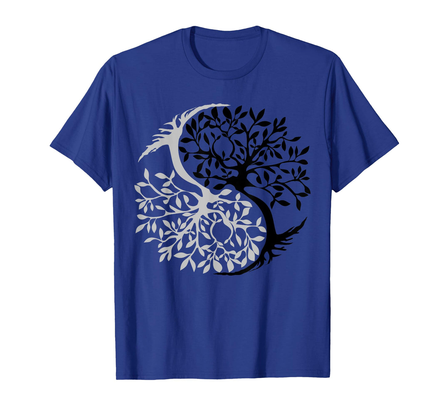 Tree Of Life Yin Yang Symbol Funny Bonsai Zen Gift Men Women T-Shirt