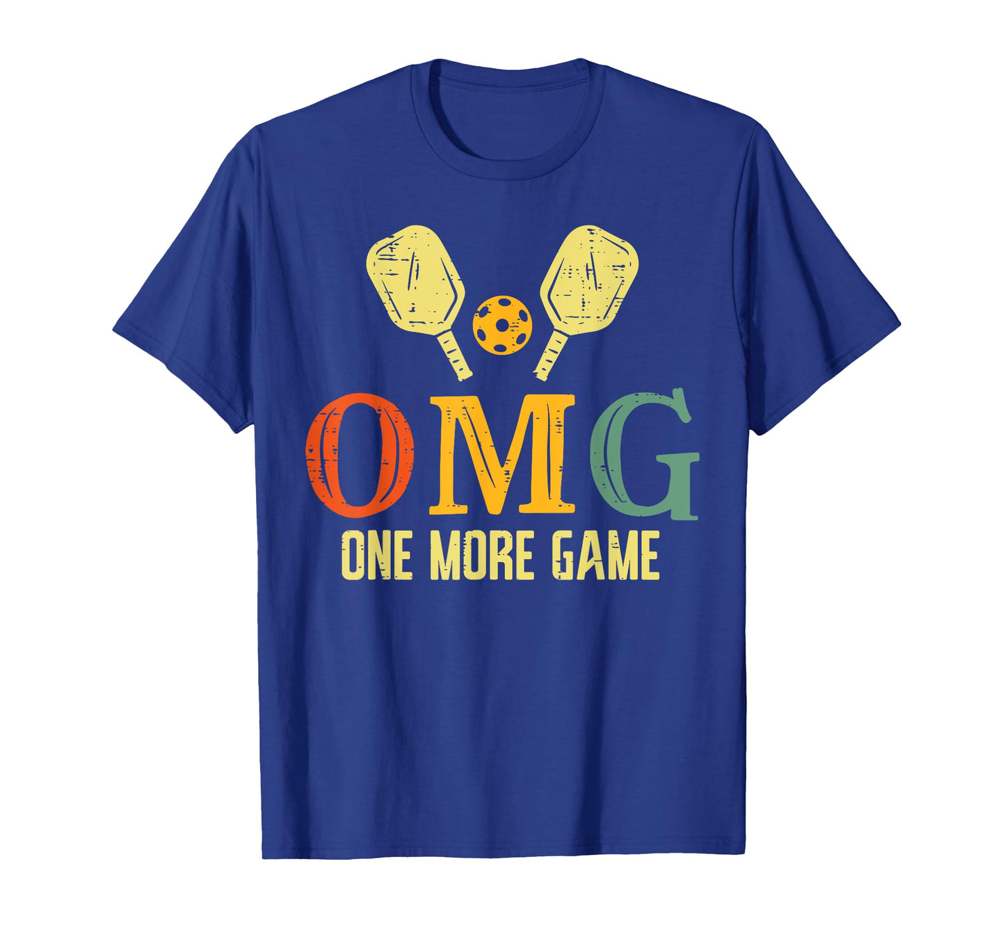 Pickleball OMG One More Game Pickle Ball Sports Men Women T-Shirt