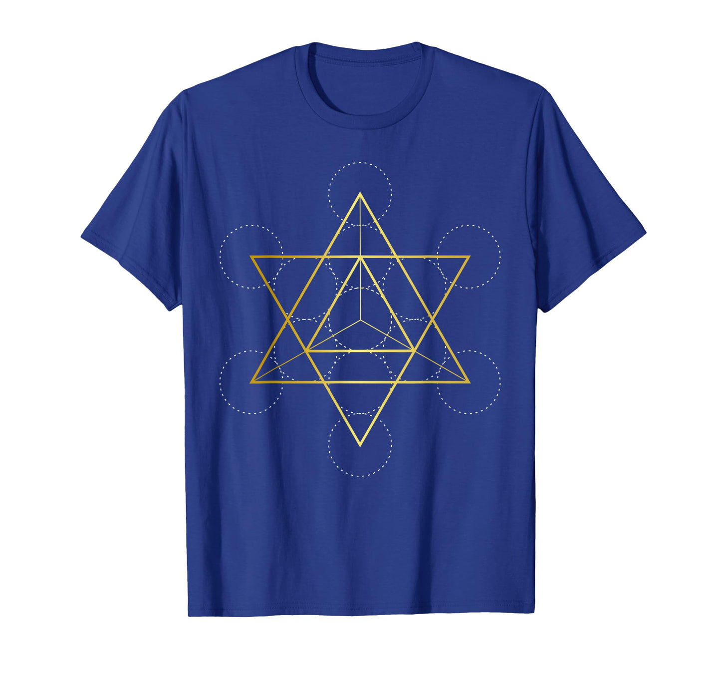 Star Tetrahedron Sacred Geometry Art T-Shirt