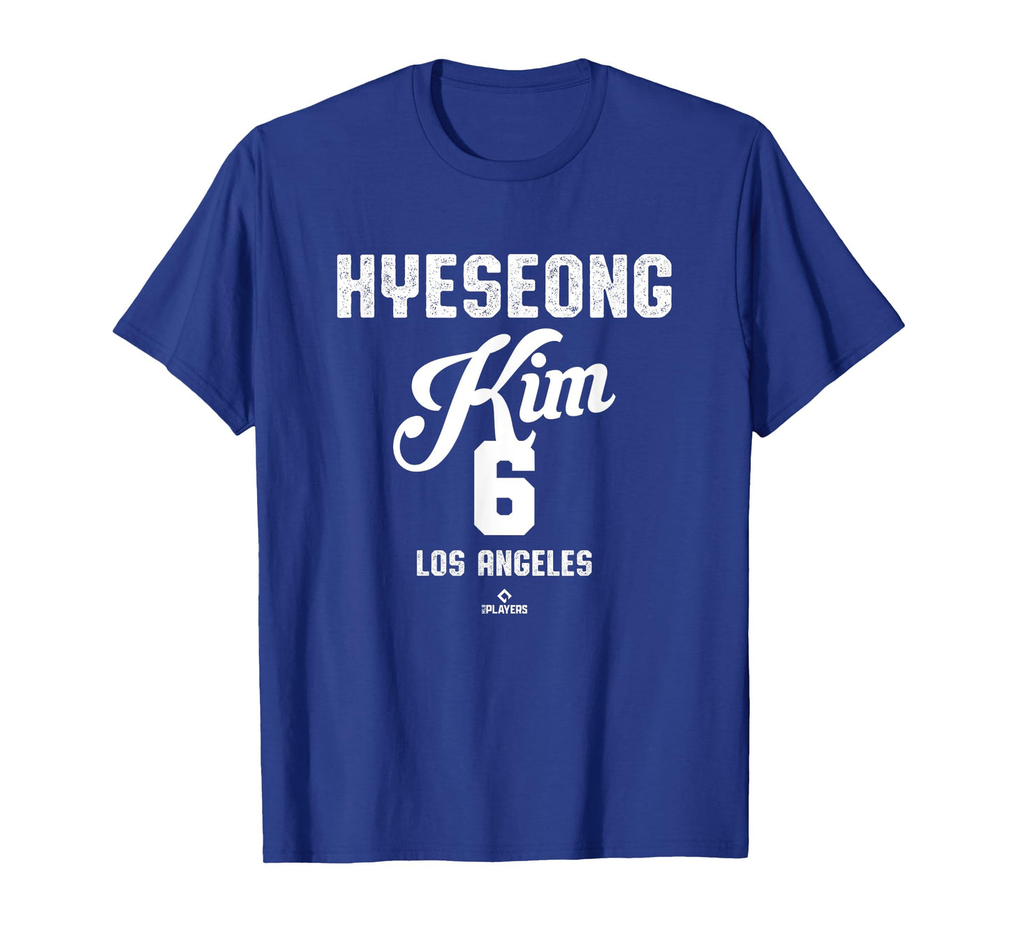 Hyeseong Kim 6 Los Angeles Baseball Vintage MLBPA T-Shirt