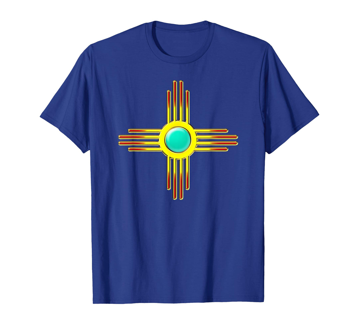 Zia Symbol New Mexico State Flag Banner Sun First Nation T-Shirt