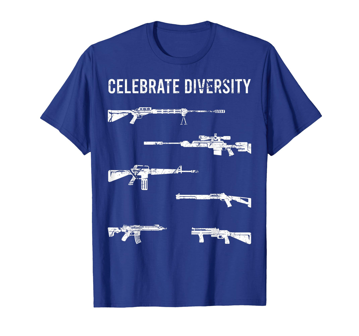 Celebrate Diversity Gun Owner Funny Gun Enthusiast T-Shirt