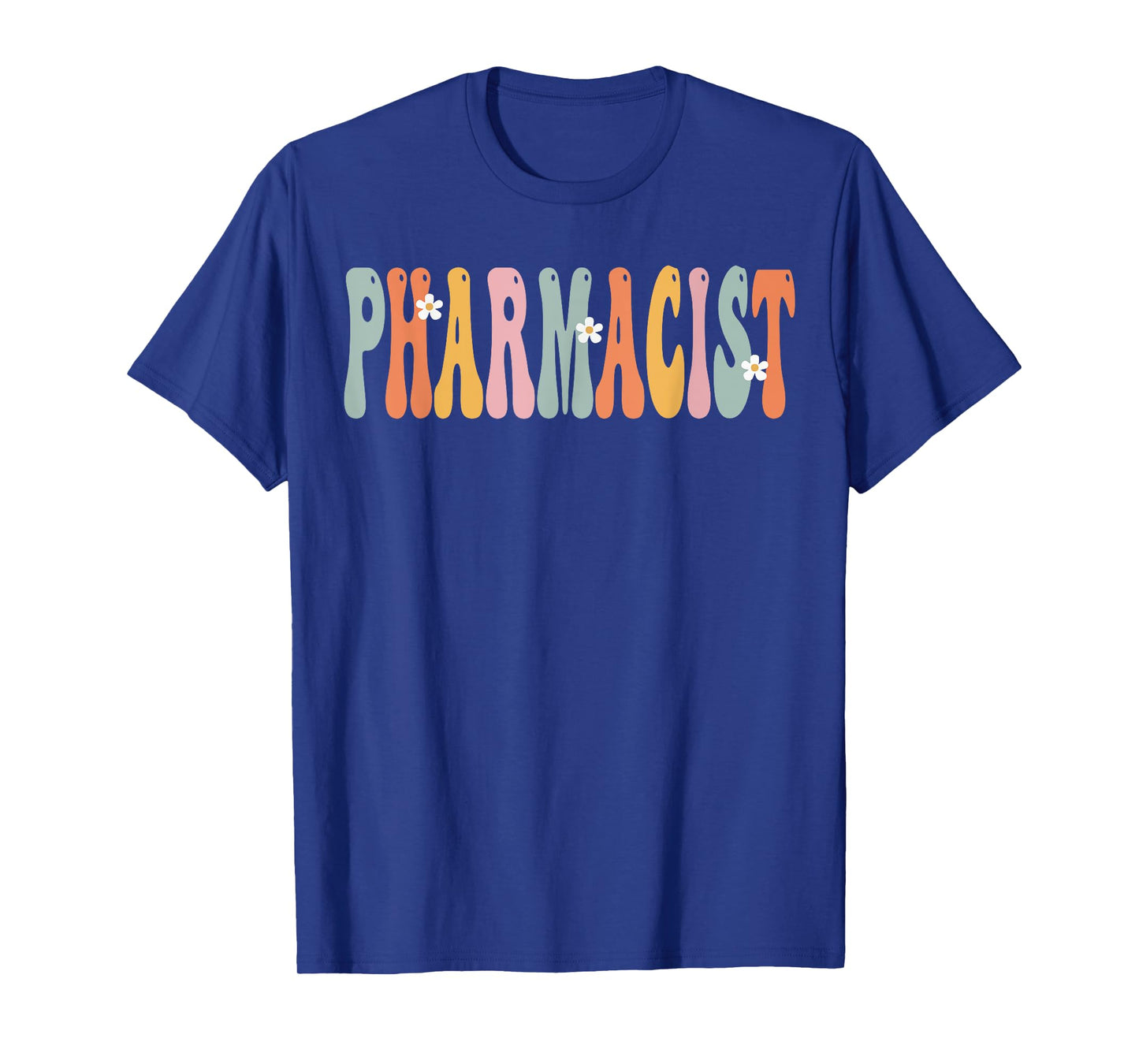 Pharmacist Week Groovy Appreciation Day For Women For Work T-Shirt