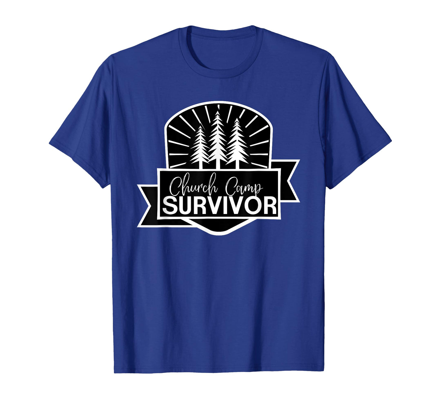 Church Camp Survivor I Survived Summer Camp Christian Tee T-Shirt