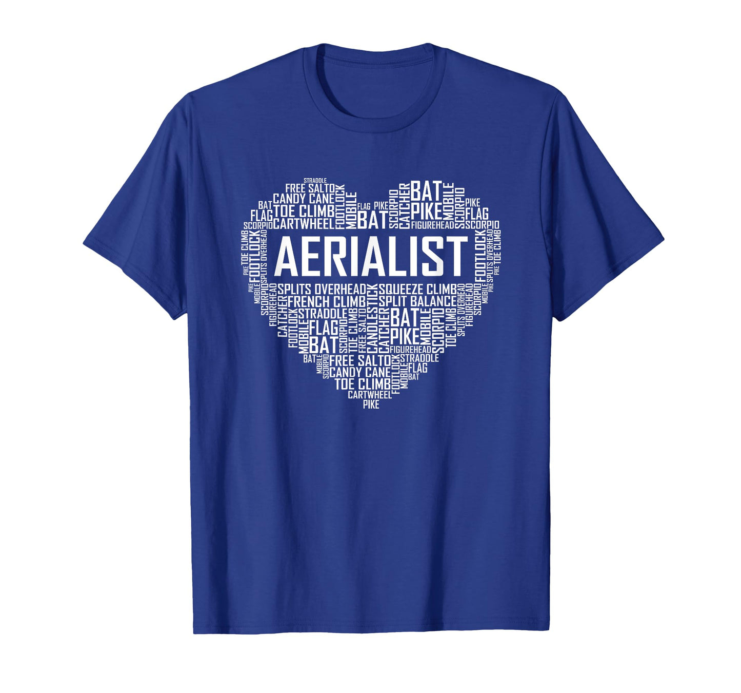 Aerialist Gifts Heart Aerial Yoga Lover Gift Yogi T-Shirt