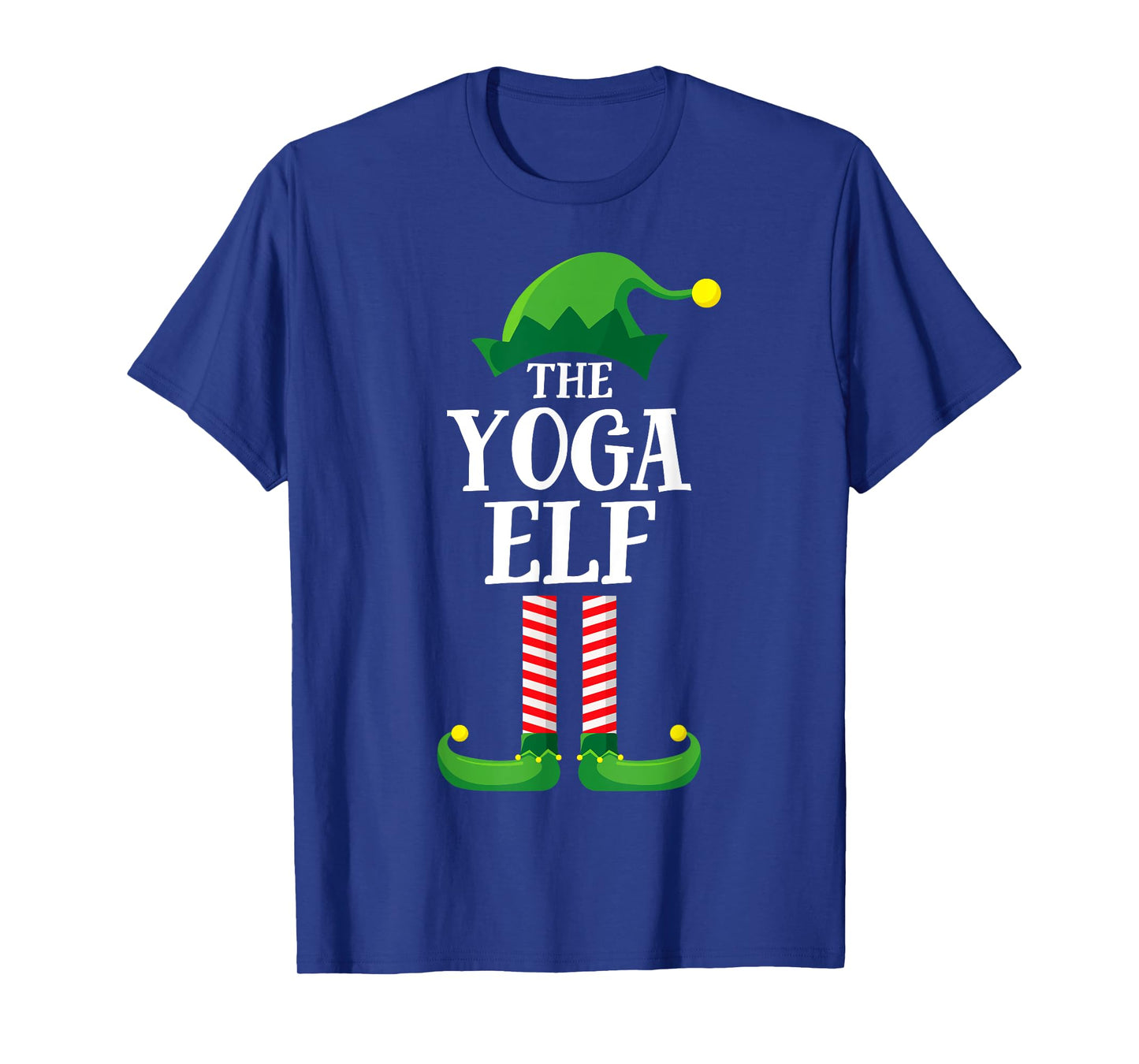 Yoga Elf Matching Family Group Christmas Party T-Shirt