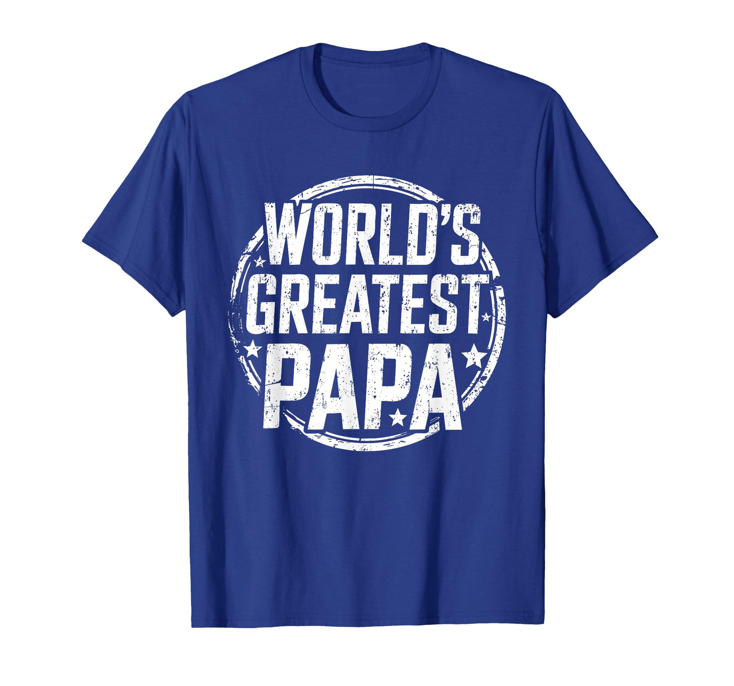 World's Greatest Papa Shirt Best Grandpa Men Fathers Day T-Shirt