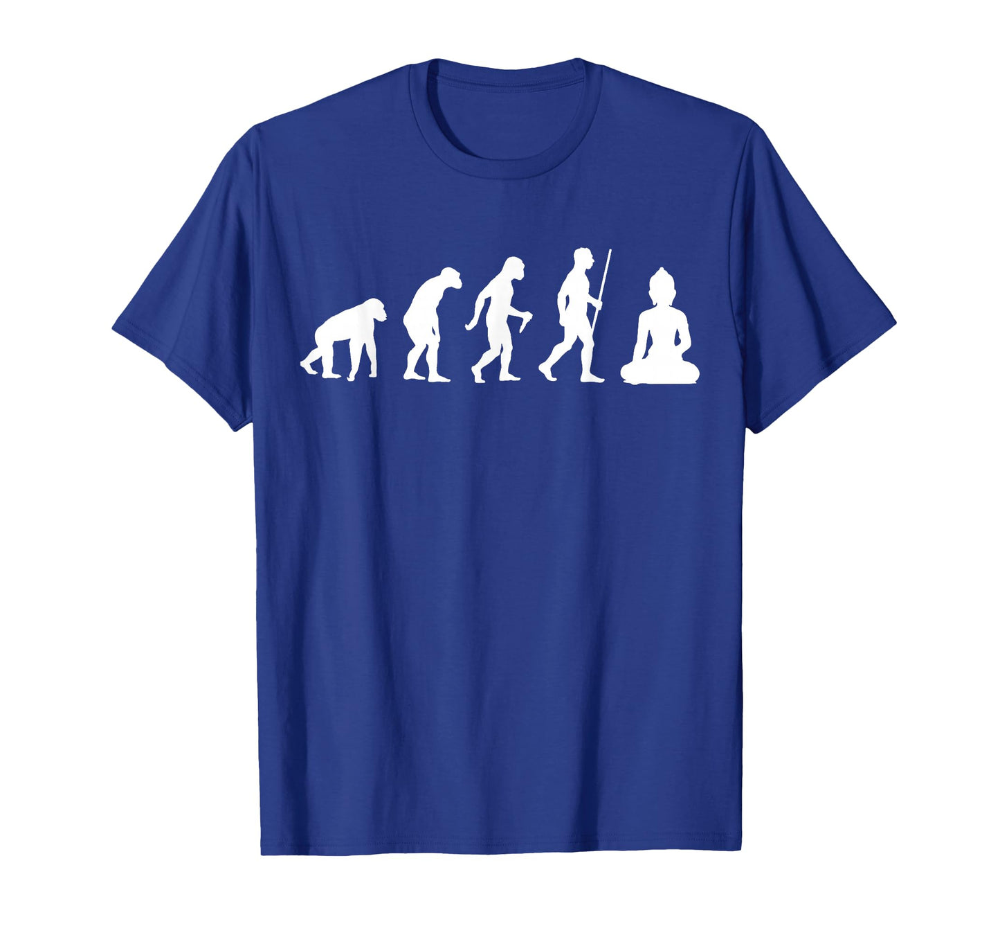 Funny Buddha Evolution Meditation | Buddhist Buddhism Gifts T-Shirt