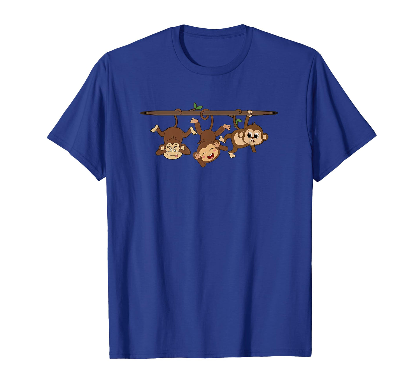 See no evil, Hear No Evil Speak No evil Three Wise Monkeys T-Shirt