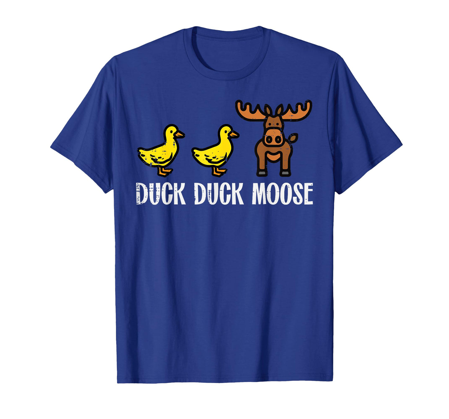Duck Duck Moose Funny Game Pun Boys Girls Kids Toddler Women T-Shirt