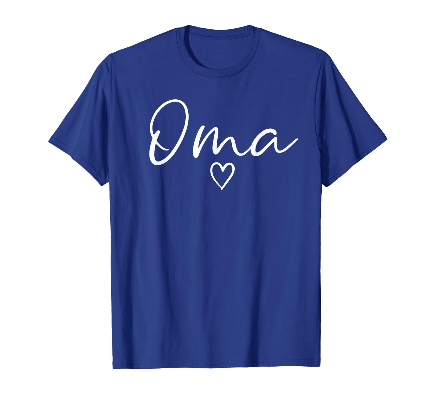 Oma Gifts For Women Grandma Heart Mother's Day Oma T-Shirt