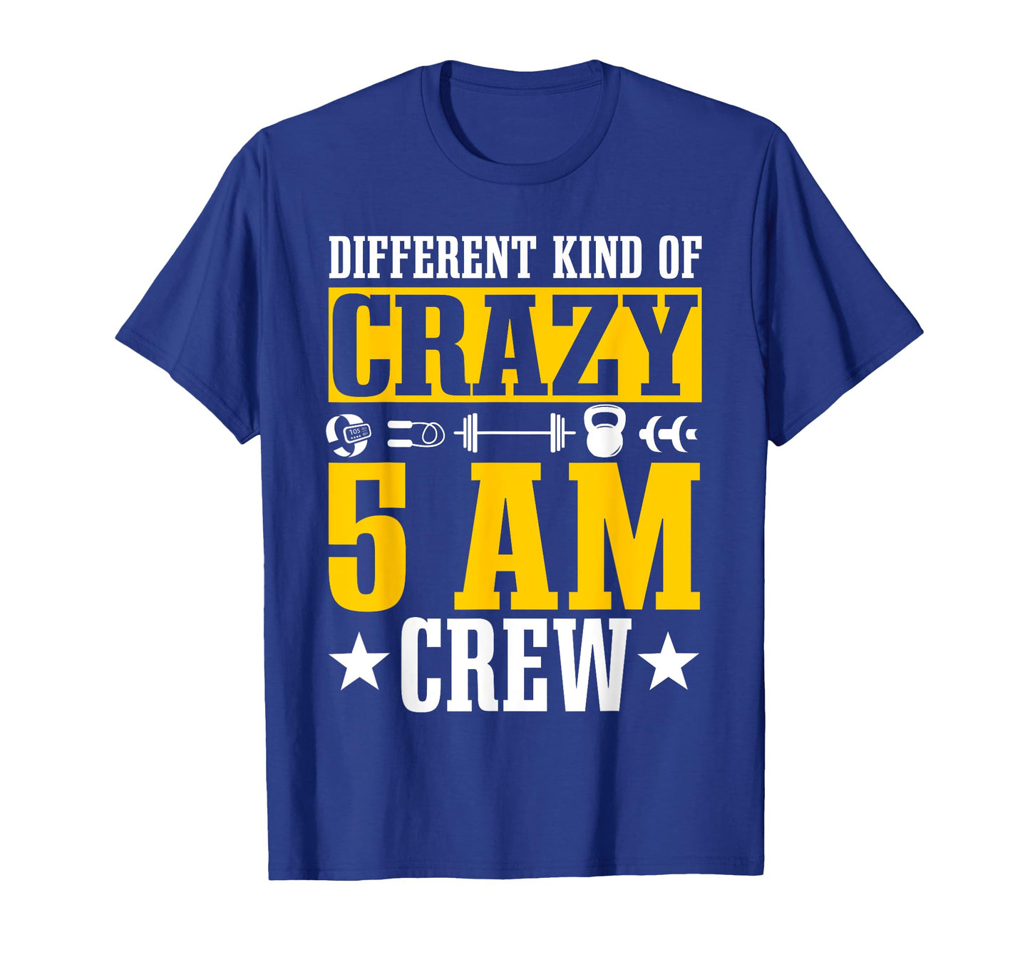Workout Squad 5AM Crew Funny Gym Quote T-Shirt
