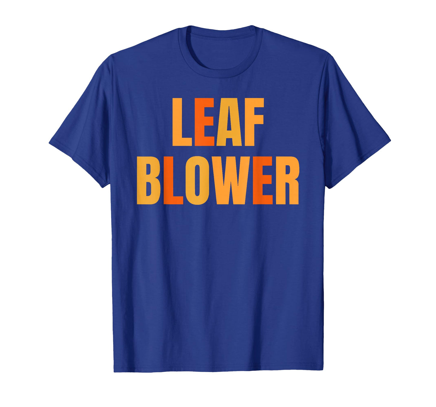Funny Leaf Blower Fall Costume Couple Halloween Matching T-Shirt