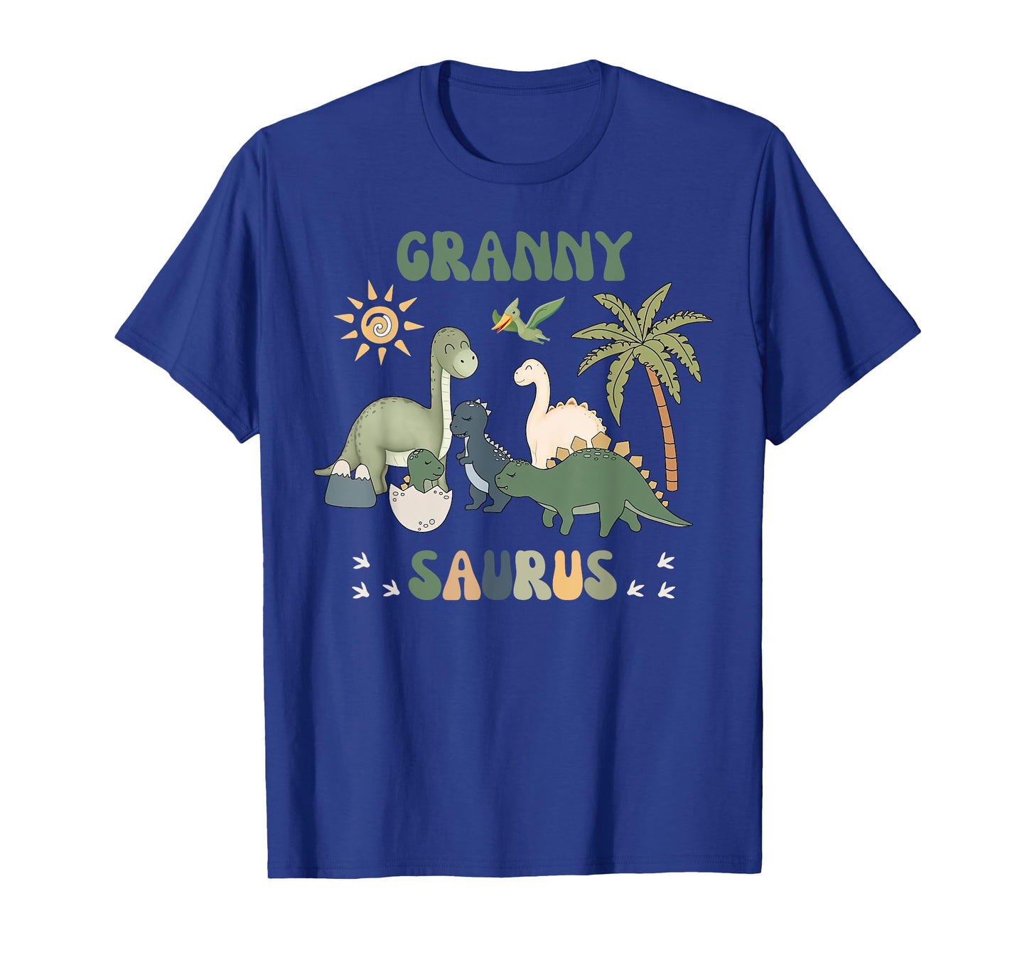 Grannysaurus T Rex Dinosaur Granny Saurus Family Matching T-Shirt