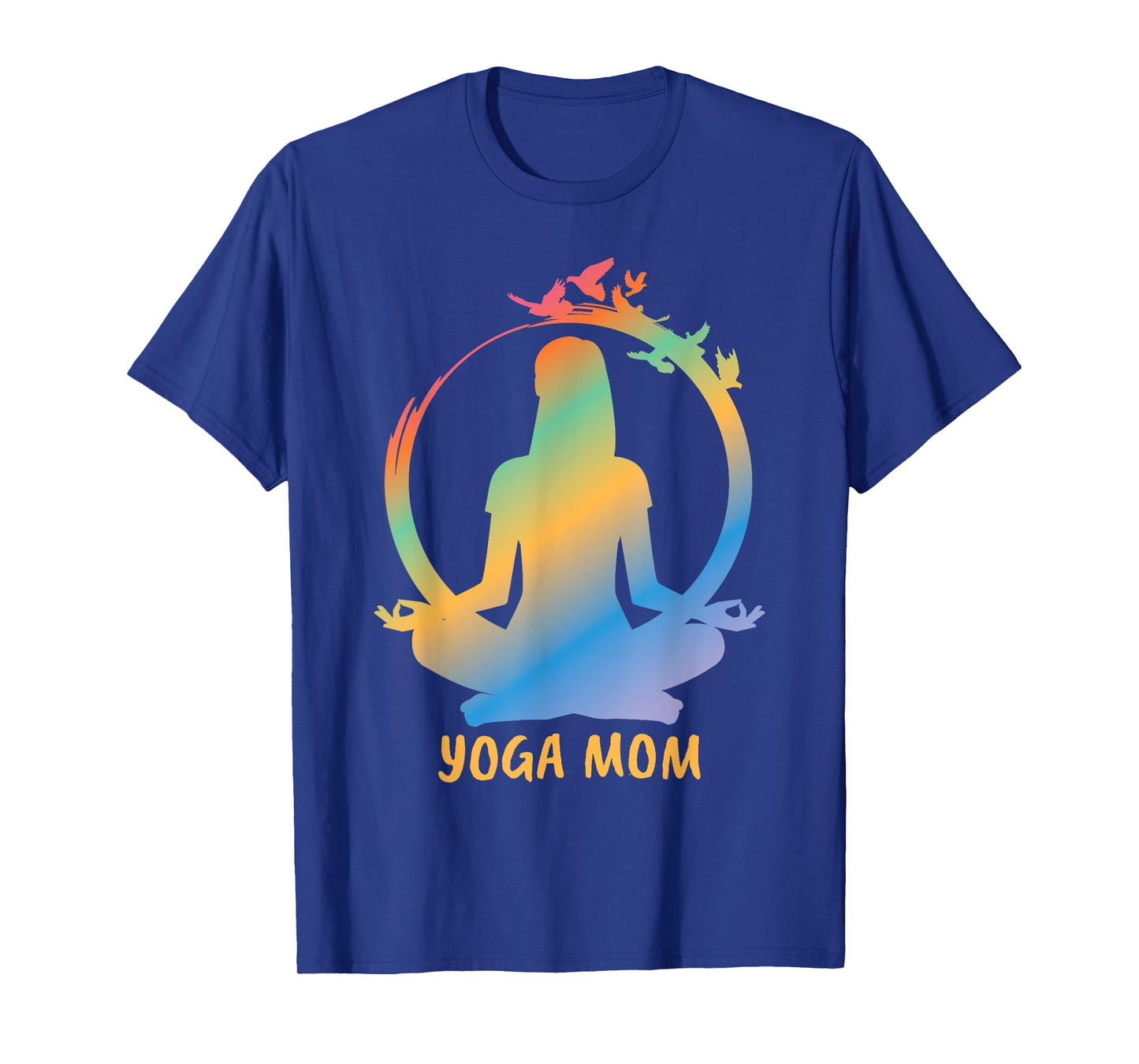 Peaceful Yoga Mom Meditation Mother's Day Gift T-Shirt