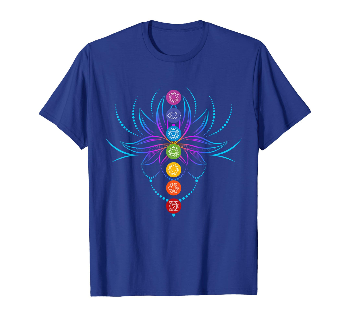 Spiritual Shirt Zen Lotus Flower Chakras Aligned Yoga Lover T-Shirt
