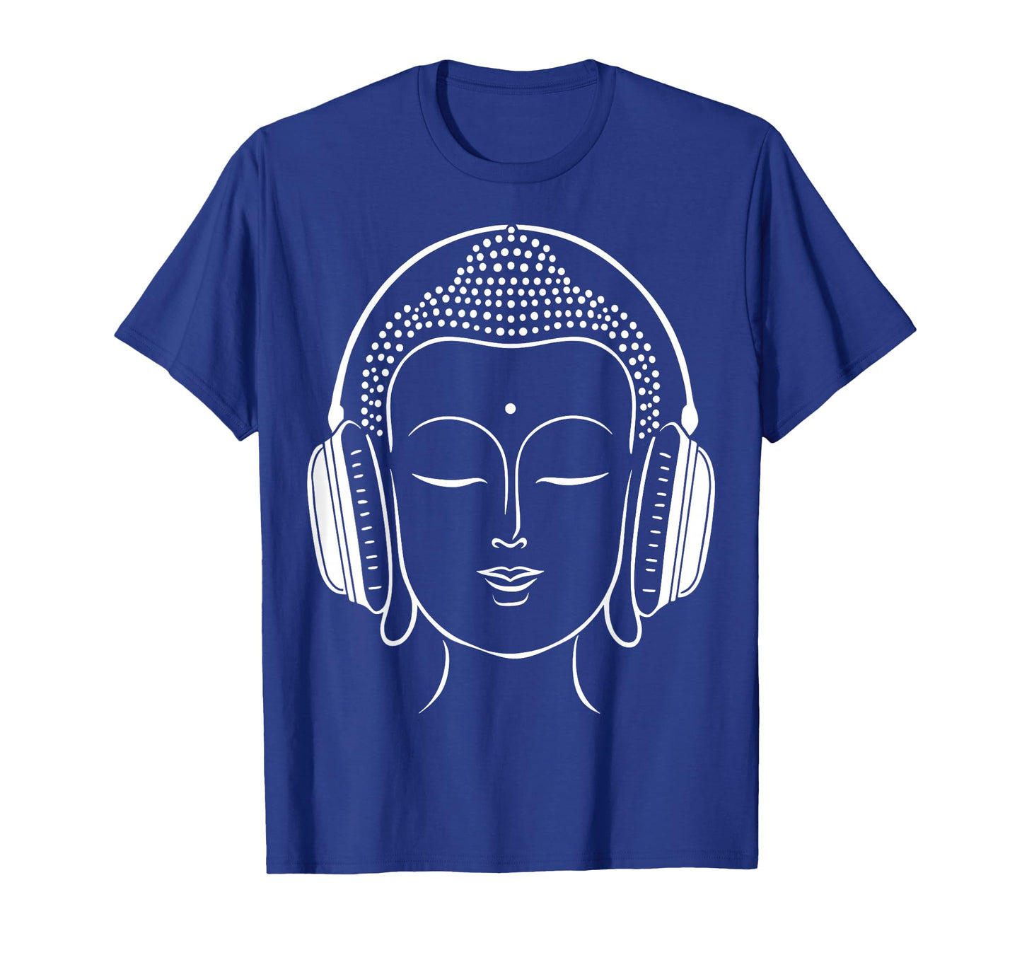 Buddha Headphones Zen Music Meditation T-Shirt