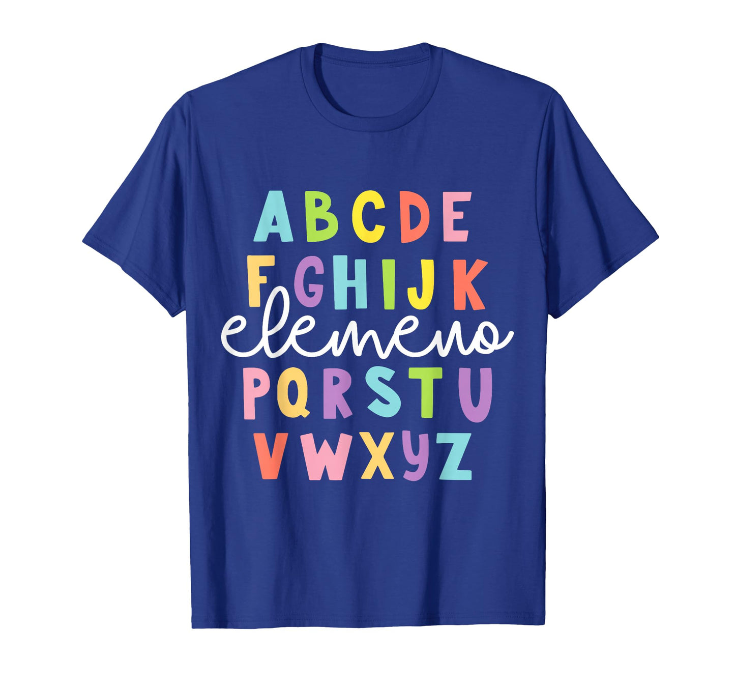 Alphabet ABC Elemeno Teacher Student Back To School Gift T-Shirt