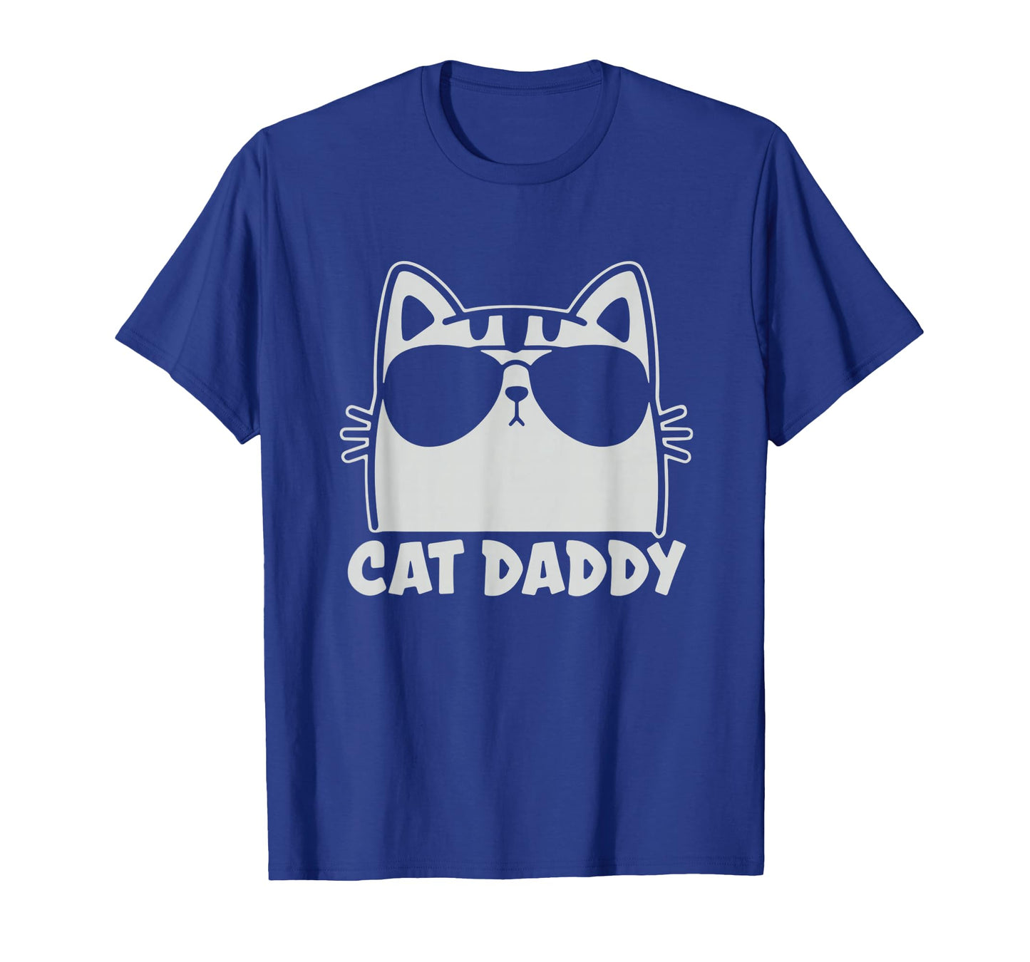 Cool Cat Daddy Sunglasses Funny Cat Lover Gift Father's Day T-Shirt