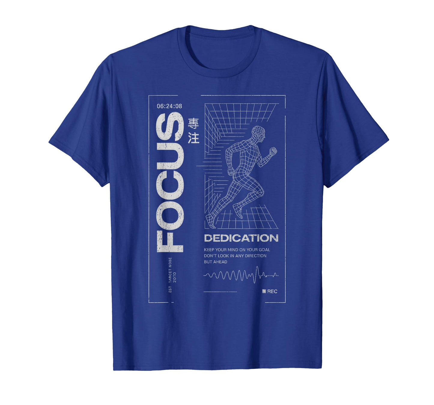 Y2K Fitness Quote Gym Training Discipline Yoga Sport Workout T-Shirt