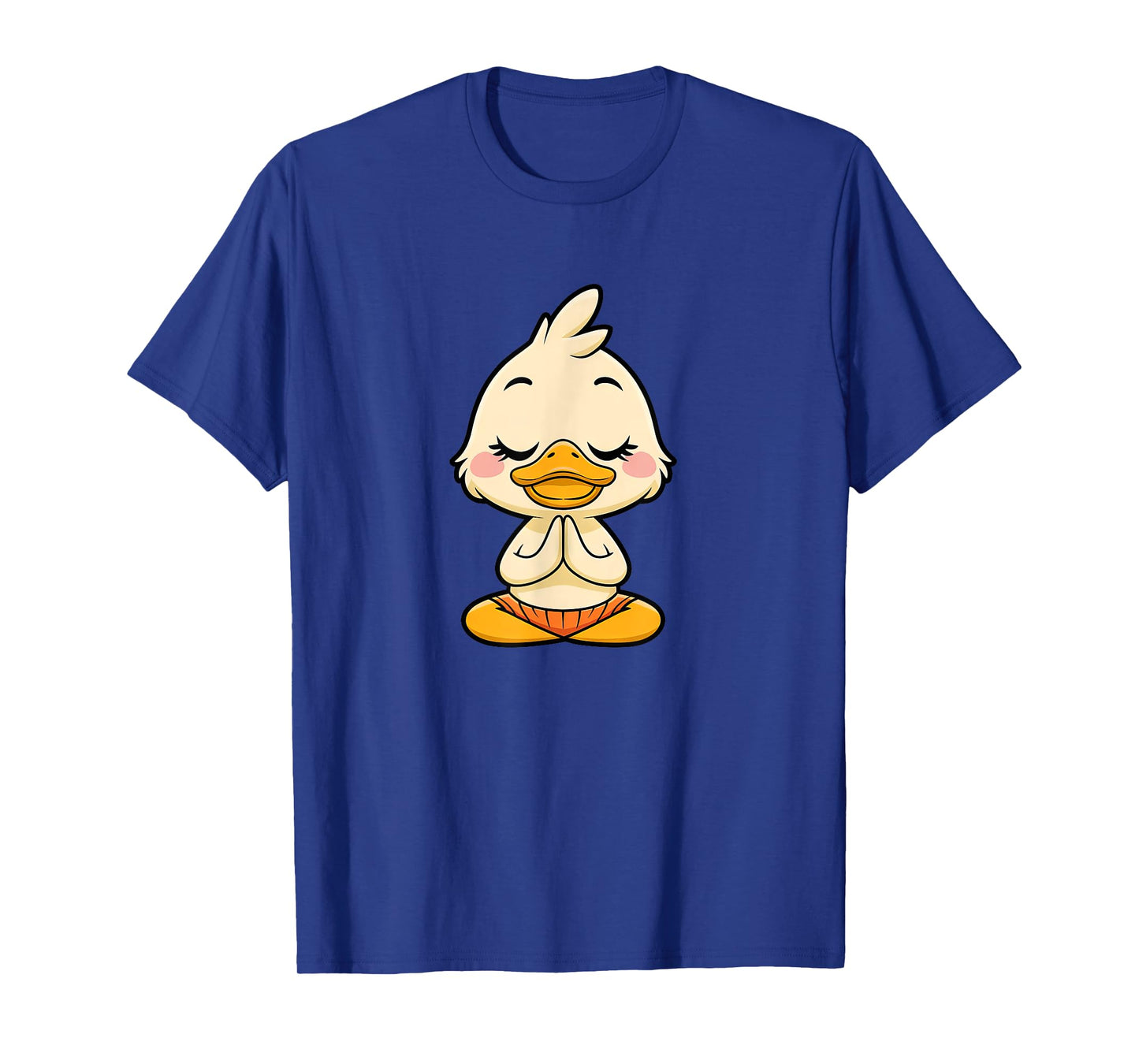 Meditating Duck Inner and Peace Yoga Relaxation T-Shirt