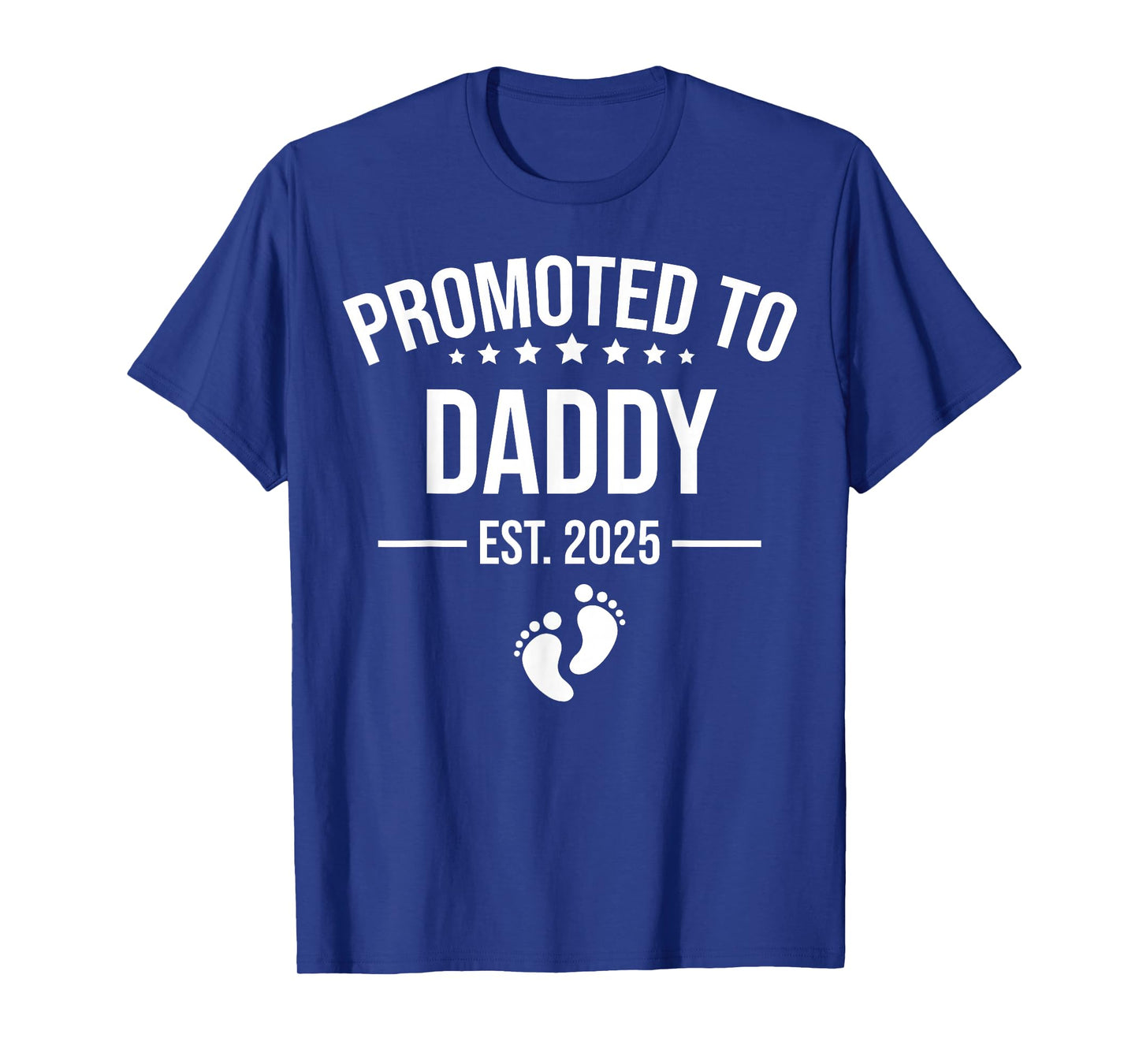 Birth Gift Co. Funny 1st Time Dad EST 2025 New Dad New First Fathers Day T-Shirt