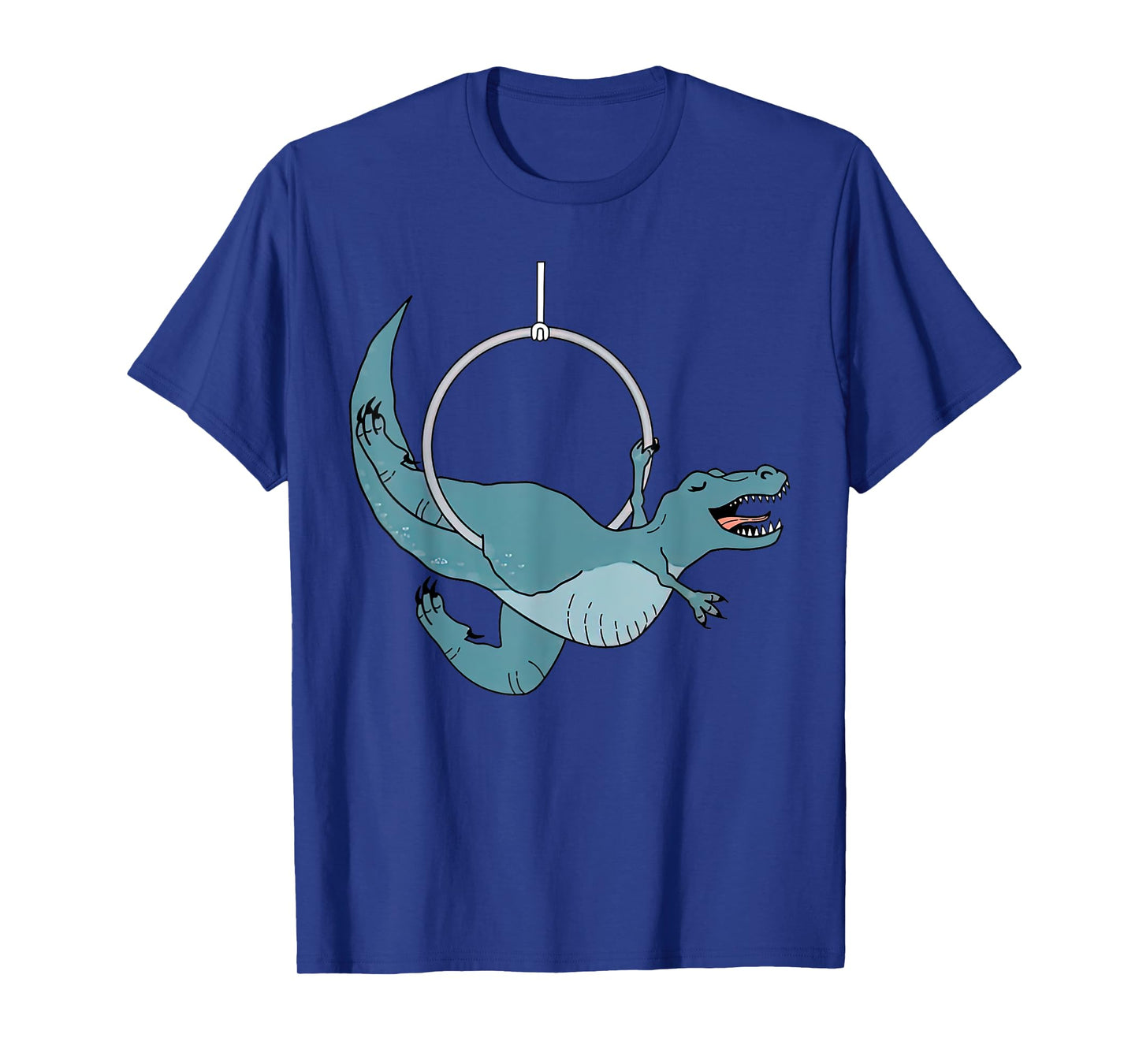 Cute Dinosaur Aerial Hoop Aerial Lyra Hoop For Aerialist T-Shirt