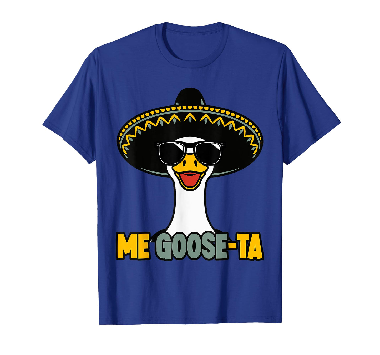 Me Goose Ta Mexican Goose Pun Spanish Men Boys Funny T-Shirt