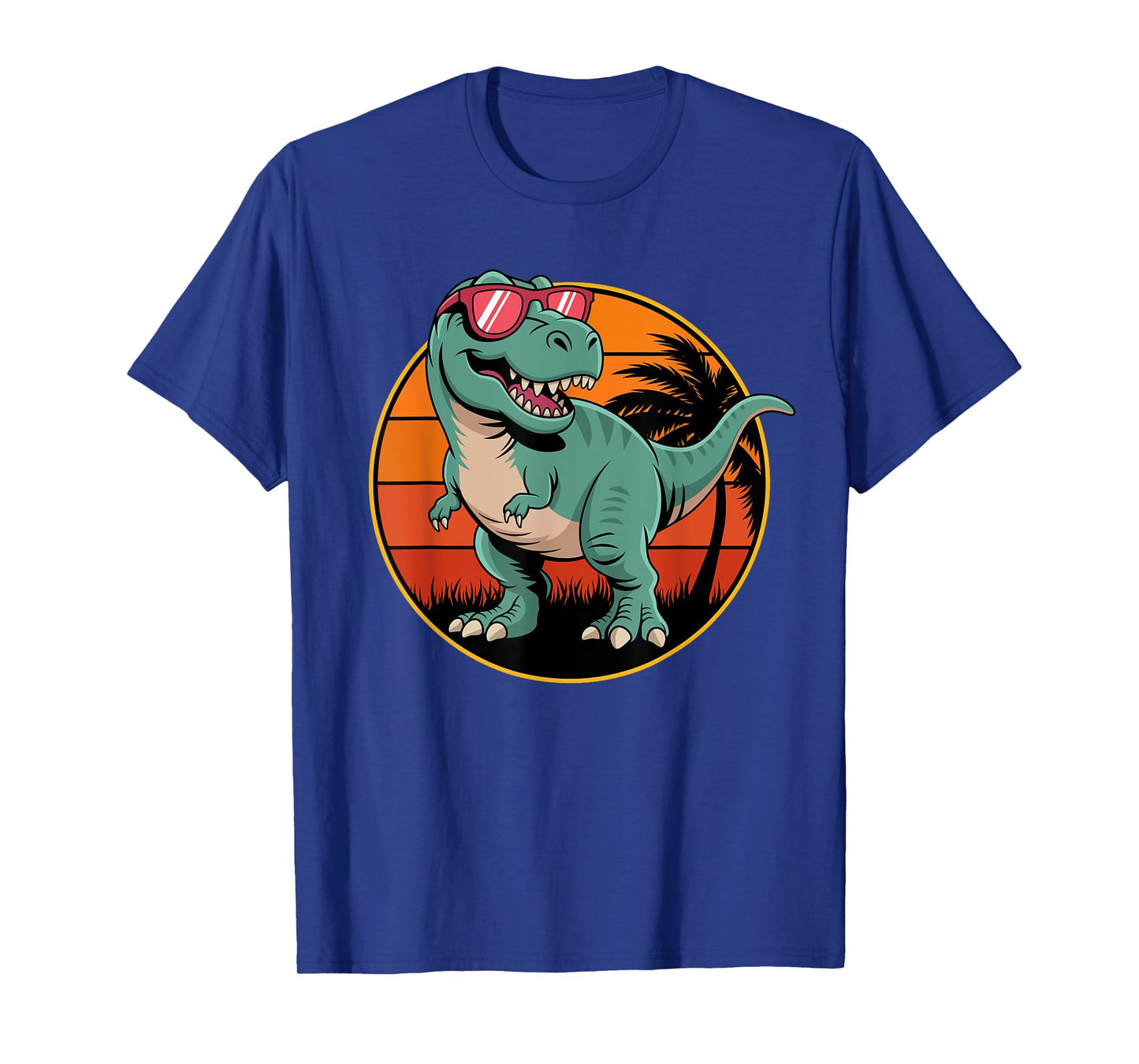 Dinosaur T Rex Tyrannosaurus Funny Prehistoric Kids Boys Men T-Shirt