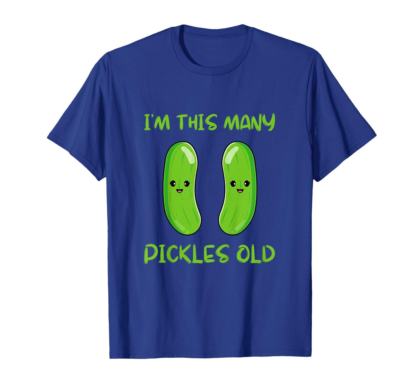 I'm This Many Pickles Old - 2nd Birthday 2 Years Old Bday T-Shirt