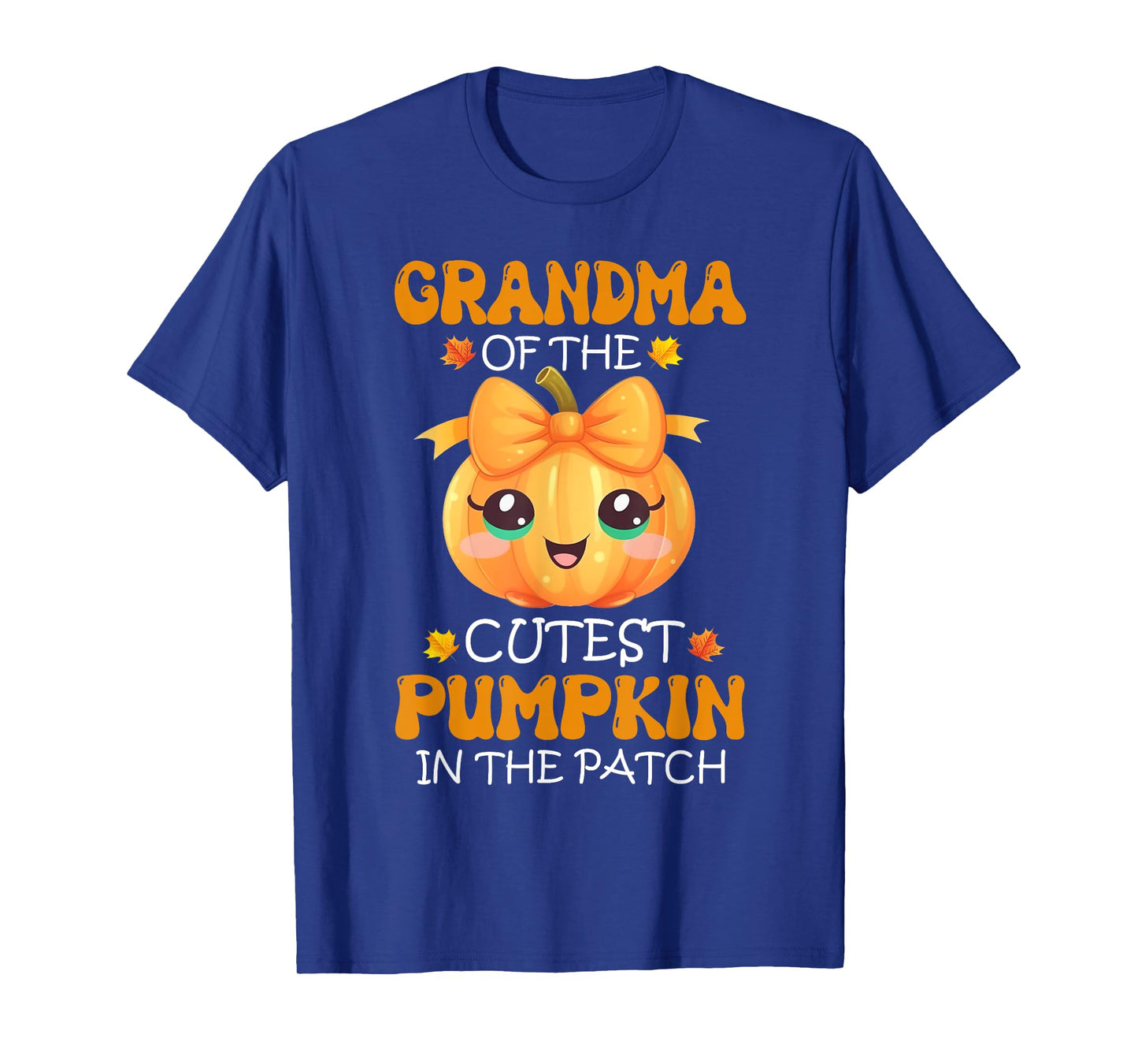 Grandma Of The Cutest Pumpkin In The Patch Halloween T-Shirt