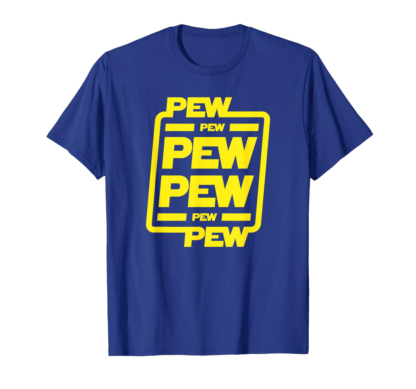 Pew pew pew | Funny nerdy science fiction T-Shirt