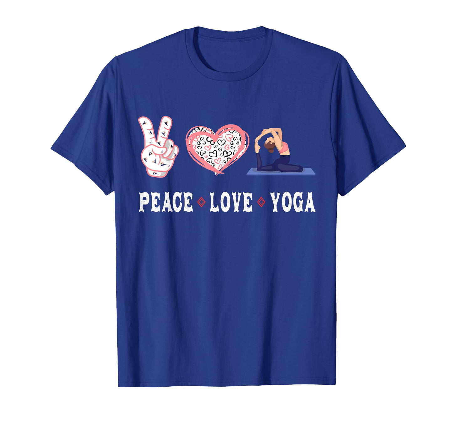 Yoga lovers Player fans Peace love Yoga T-Shirt